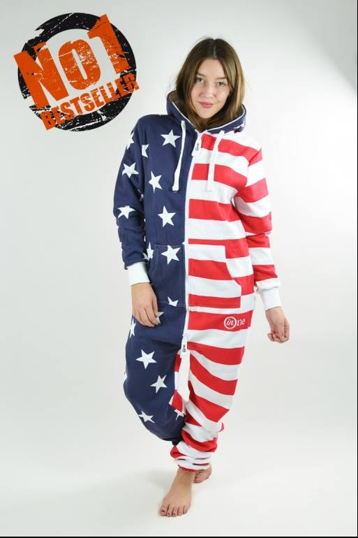 INONE COMFY AMERICAN FLAG JUMPSUIT - Bild 3