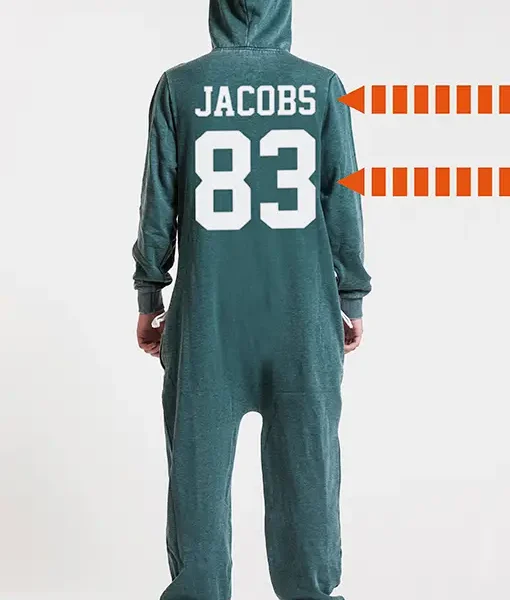 INONE COMFY BURNED GREEN NAME AND NUMBER