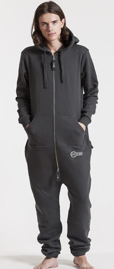 inone comfy dark grey jumpsuit