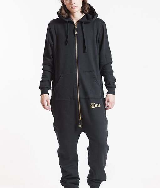 InOne comfy black &gold jumpsuit