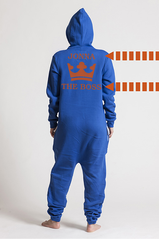 INONE COMFY BLUE "THE BOSS" JUMPSUIT